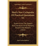 Hoyt's New Cyclopedia of Practical Quotations V2: Drawn from the Speech and Literature of All Nations, Ancient and Modern (1922)