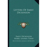 Letters of Emily Dickinson