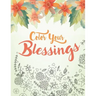 Color Your Blessings: A Christian Coloring Book for Relaxation, Inspiration and Stress Relief: Scripture Coloring Book with Psalm and Bible
