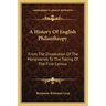 A History Of English Philanthropy: From The Dissolution Of The Monasteries To The Taking Of The First Census