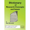 A Dictionary of Research Terms and Issues
