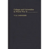 Colleges and Universities in World War II