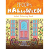Spooky Halloween: Adult Coloring Book