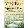 Only the Very Best on Your Special Day Guest Book Registry Journal