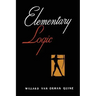 Elementary Logic [First Edition]