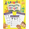Spanish Handwriting Workbook: Writing Practice with Illustrations - Spanish Language Learning Book for Kids