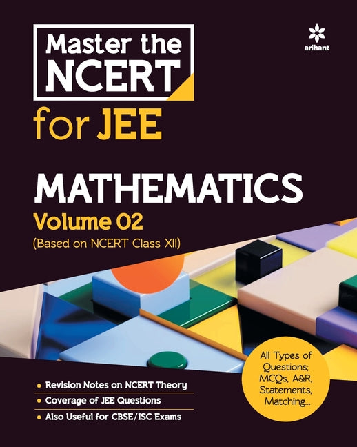 Master the NCERT for JEE Mathematics Vol 2 - Paperback by Books by splitShops