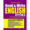 Preston Lee's Read & Write English Lesson 1 - 20 For Bulgarian Speakers