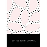 Pink Spots with Black Polka Dots - Dotted Bullet Journal: Medium A5 - 5.83X8.27