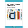 How to Write an eBook for Beginners: Make Money Writing eBooks