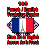 100 French/English Vocabulary Puzzles: Learn and Practice French By Doing FUN Puzzles!, 100 8.5 x 11 Crossword Puzzles With Clues In English, Answers