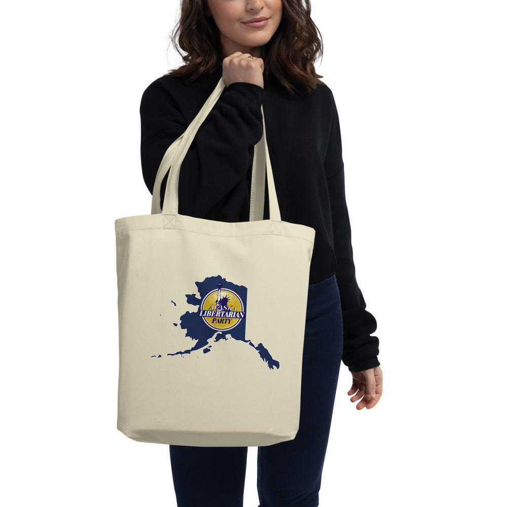 Alaska Libertarian Party Eco Tote Bag by Proud Libertarian