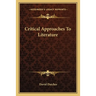Critical Approaches To Literature