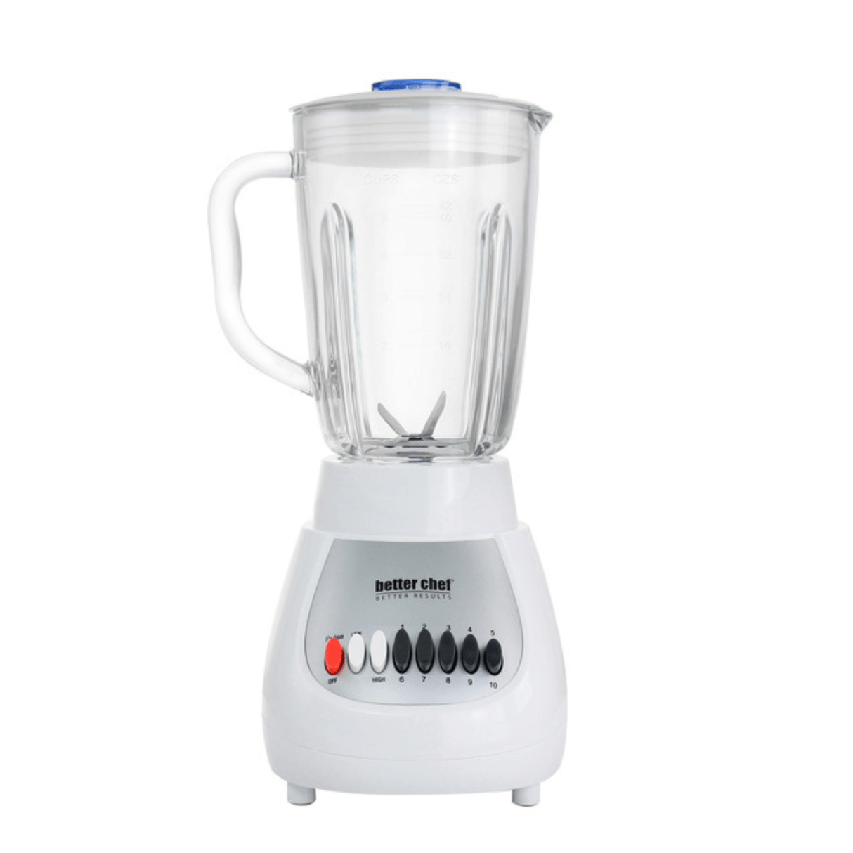 Better Chef Classic 10-Speed 5-Cup Glass Jar Blender by Jupiter Gear Home