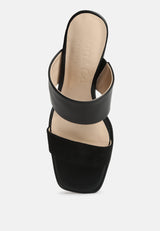 eddlia slip on platform sandals by London Rag