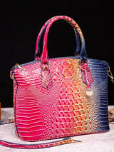 Alligator Print Pleated Split-Joint Bags Handbags by migunica