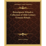 Bonseigneur Rituals a Collection of 18th Century Ecossais Rituals