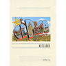 Vintage Lined Notebook Greetings from El Paso, Texas