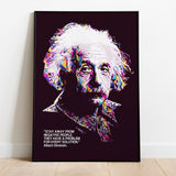 ALBERT EINSTEIN by GVLLERY