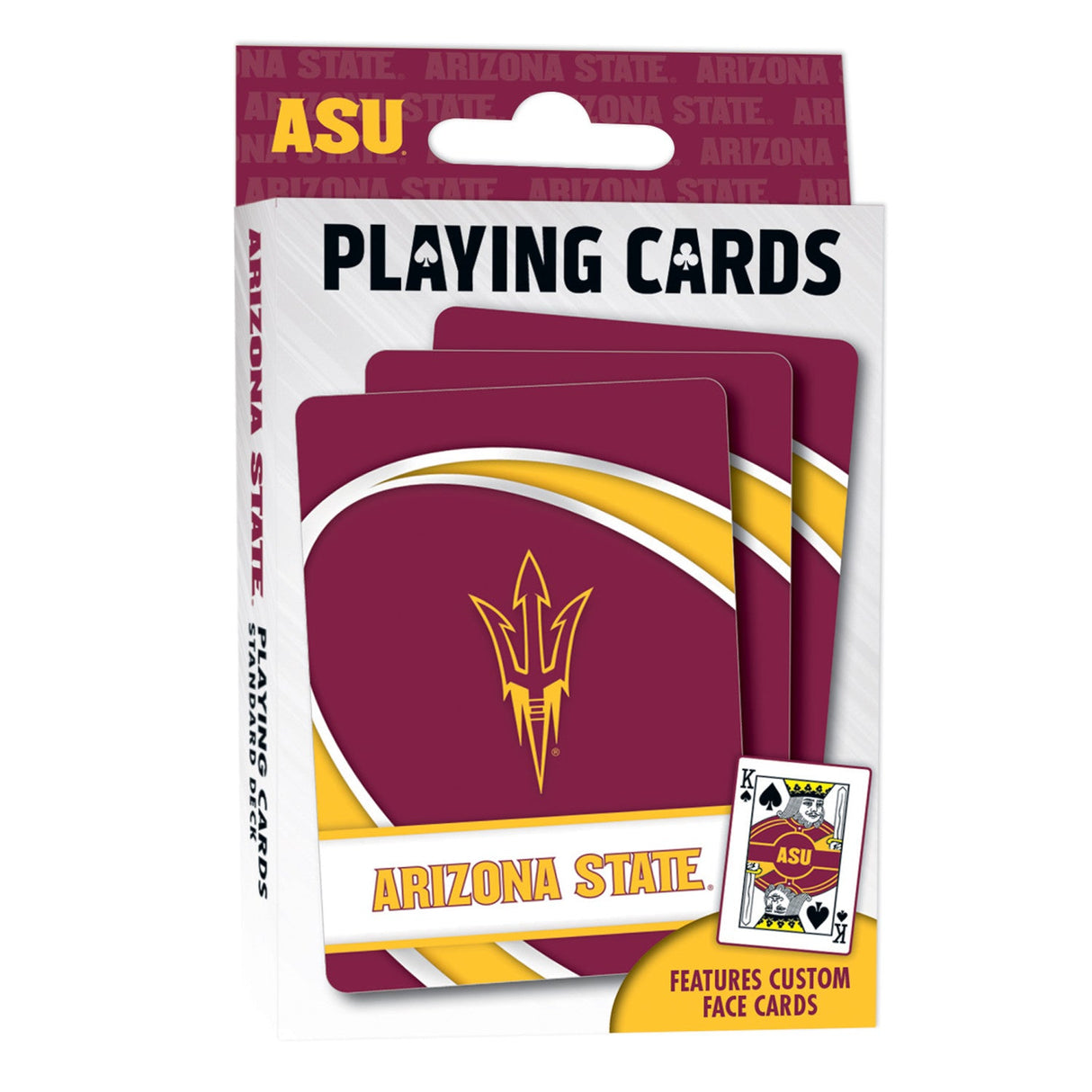 Arizona State Sun Devils Playing Cards - 54 Card Deck by MasterPieces Puzzle Company INC