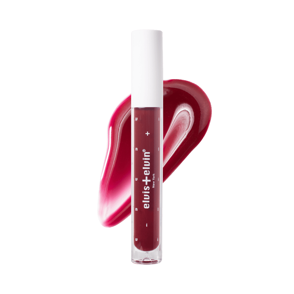 elvis+elvin Floral Lip Gloss with Hyaluronic Acid by elvis+elvin