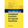 Handbook of Continued Fractions for Special Functions
