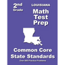 Louisiana 2nd Grade Math Test Prep: Common Core State Standards