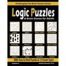 Logic Puzzles & Brain Games for Adults: 500 Easy to Hard Puzzles & 12 Puzzle Types (Sudoku, Fillomino, Battleships, Calcudoku, Binary Puzzle, Slitherl