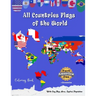 All Countries Flags of the World Coloring Book: Part One America + oceania: Continent Book for Kids with Flags, Maps, Capitals, (Population and Area S