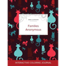 Adult Coloring Journal: Families Anonymous (Animal Illustrations, Cats)