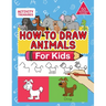 How To Draw Animals For Kids: A Step-By-Step Drawing Book. Learn How To Draw 50 Animals Such As Dogs, Cats, Elephants And Many More!