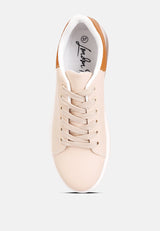 Enora Comfortable Lace Up Sneakers by London Rag