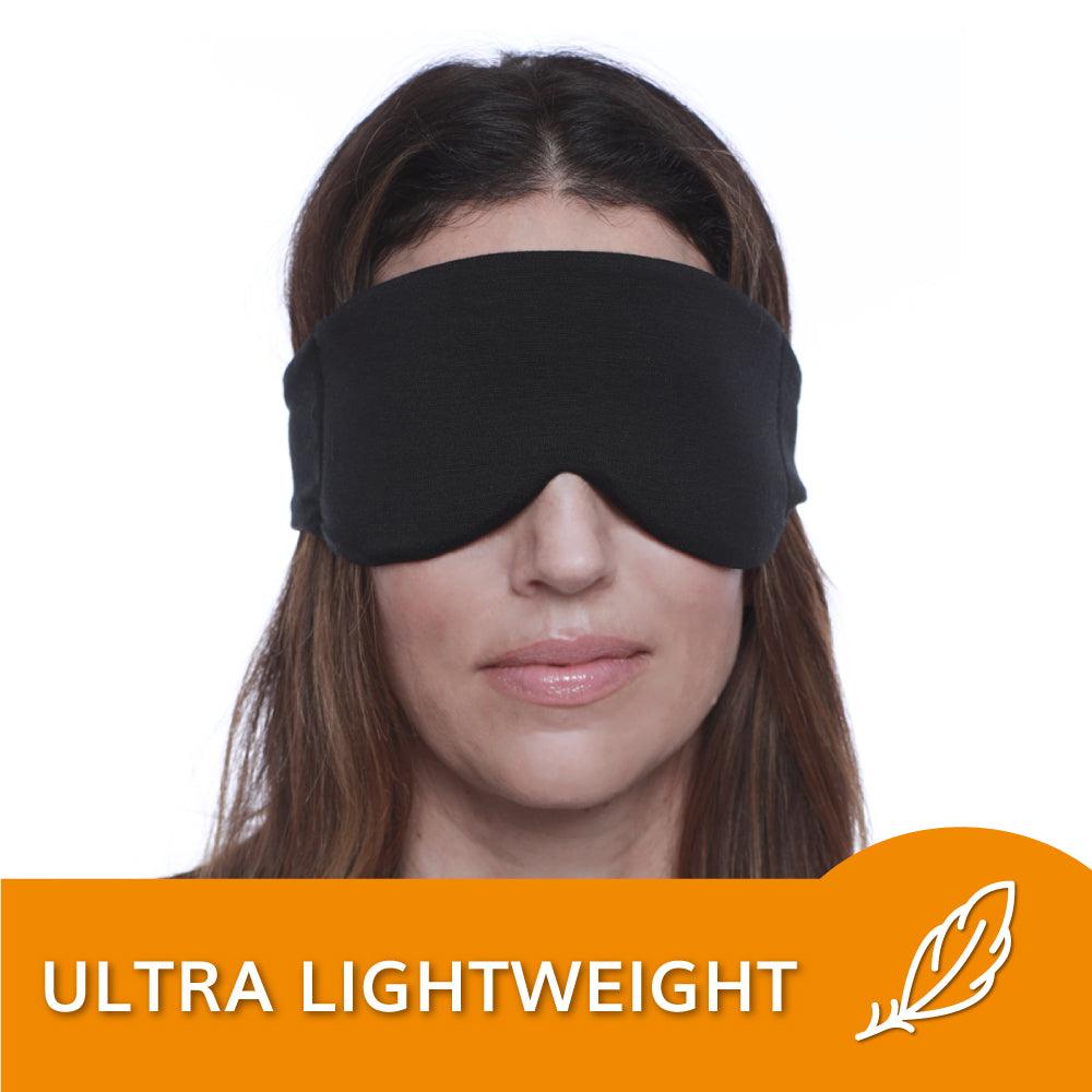 Escape Sleep Mask in Jet Black by HappyLuxe