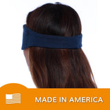 Escape Sleep Mask in Navy Blue by HappyLuxe