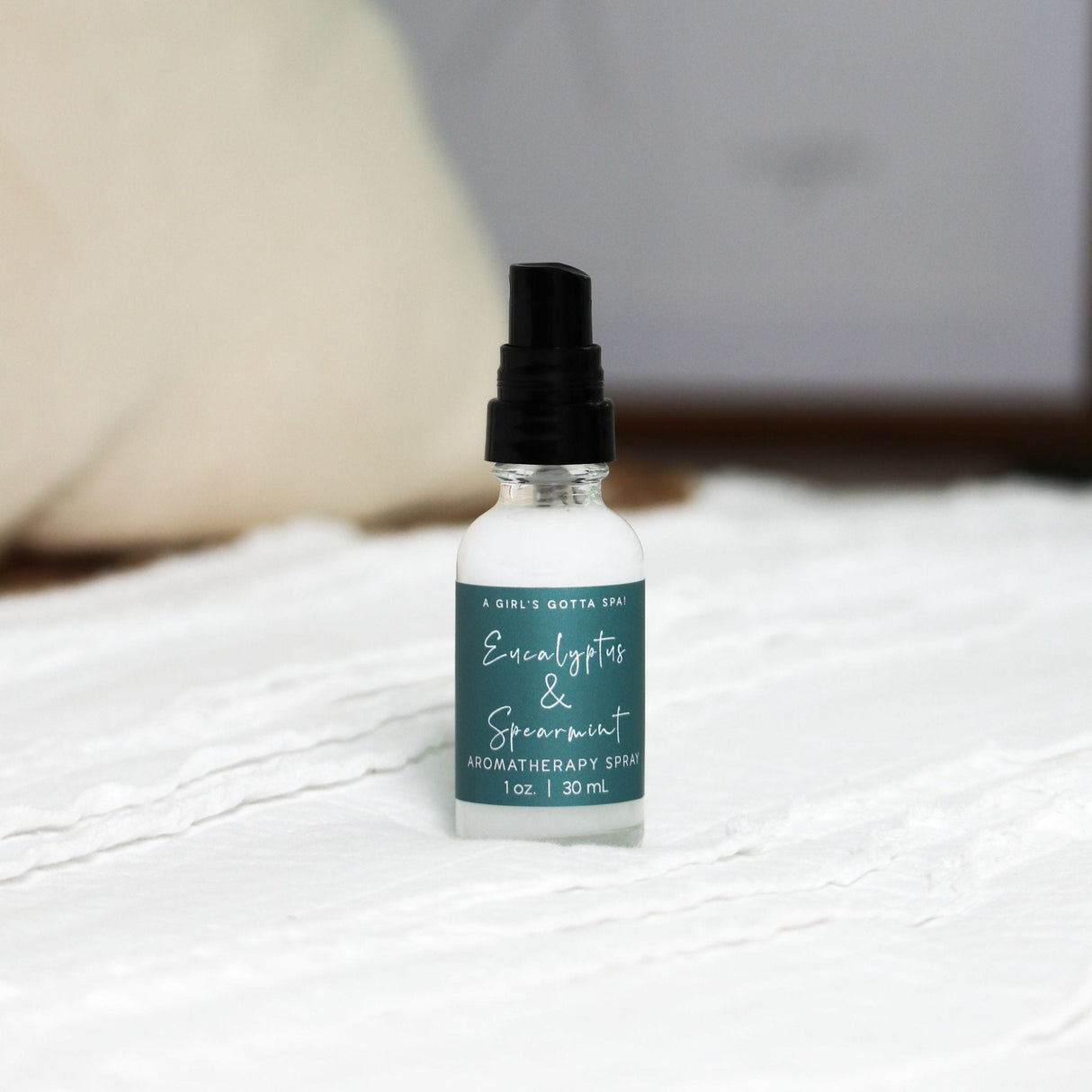 Eucalyptus and Spearmint Aromatherapy Spray by A Girl's Gotta Spa!