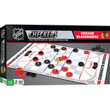 Chicago Blackhawks Checkers Board Game by MasterPieces Puzzle Company INC