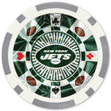 New York Jets 20 Piece Poker Chips by MasterPieces Puzzle Company INC