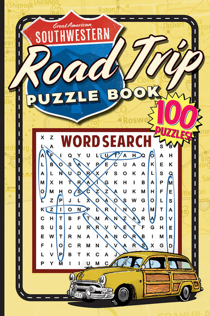 Great Southwestern Road Trip Puzzle Book - Paperback by Books by splitShops