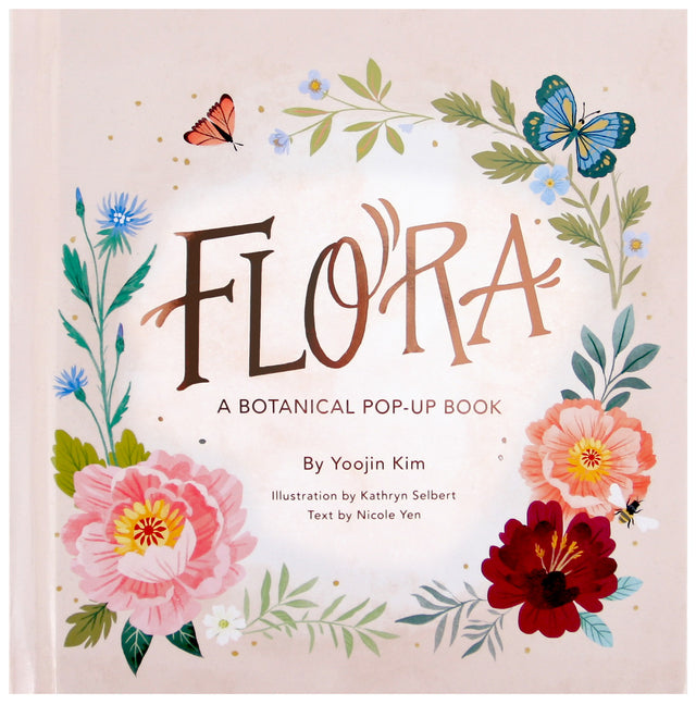 Flora: A Botanical Pop-Up Book - Hardcover by Books by splitShops