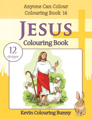 Jesus Colouring Book: 12 designs - Paperback by Books by splitShops