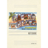 Vintage Lined Notebook Greetings from Laguna Beach, Florida