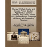 Murray Whitfield Coulter and George Prothro Coulter, Appellants, V. Garland Anthony, Fay Furlow, James U.S. Supreme Court Transcript of Record with Su