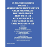 US Military Recipes Volume 1 Armed Forces Recipe Service Great for Cooking for Large Groups