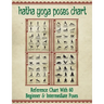 Hatha Yoga Poses Chart: 60 Common Yoga Poses and Their Names - A Reference Guide to Yoga Asanas (Postures) 8.5 x 11" Full-Color 4-Panel Pamphlet