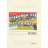 Vintage Lined Notebook Greetings from Jacksonville Beach, Florida