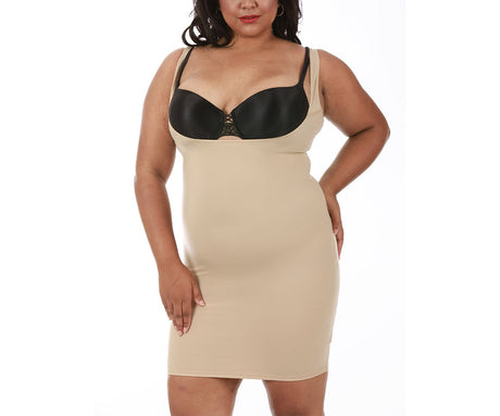 InstantFigure Underbust Tank Dress Curvy Shapewear WD40151C by InstantFigure INC