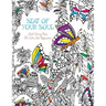 Seat Of Your Soul Adult Coloring Book: For Calm & Relaxation 20 Drawings X 2 Pages For Each 40 FULL Pages Of Animals & Nature Stress & Anxiety Relief