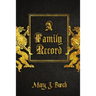 A Family Record - The Burch Journal