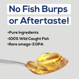 Wild Fish Oil, Omega-3 DHA, EPA, DPA, U.S. Wild Caught by Wild Foods