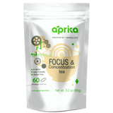 Focus & Concentration Herbal Tea, 60 bags by Aprika Life